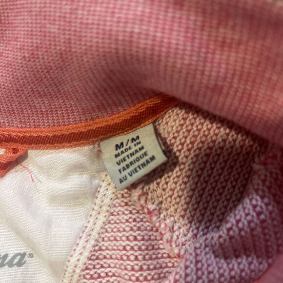 TOMMY BAHAMA Men's Cedar Springs Snap Mock Sweater Pink Sweatshirt Size Medium - Picture 14 of 15